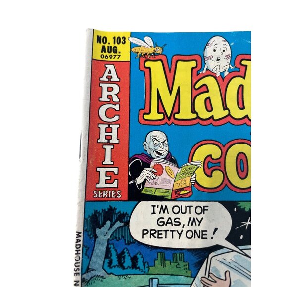 Archie Series Mad House Comics #103 August 1976 Vintage Comic Book Humor - Picture 2 of 7